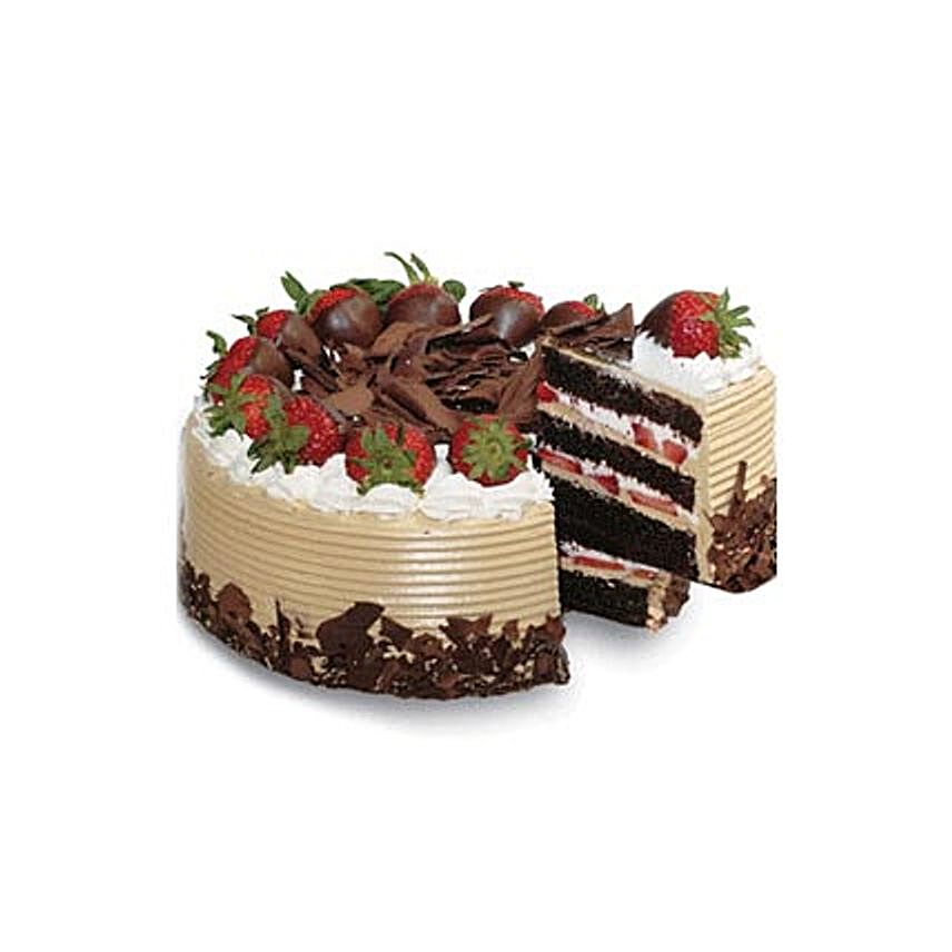 Choco and Strawberry Gateaux