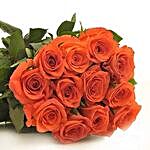 12 Orange Roses UAE
