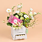 Lumba Rakhi Flowers & Sweets Box