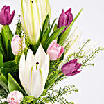 Medley Of Lilies And Tulips