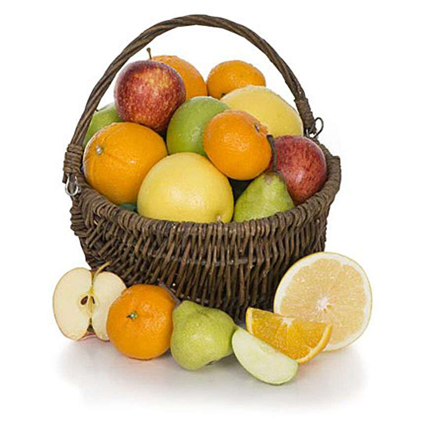 Fruit Basket With Chocolates