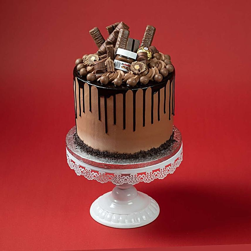 Nutella Temptations Dripping Cake
