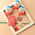 Sneh Kids Adorable Rakhi Set & Kinder Joy Pack