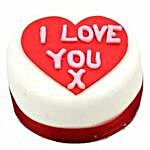 I Love You Heart Cake