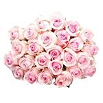 25 Long Stem Pink Roses