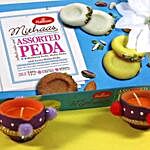 Diwali with Assorted Peda