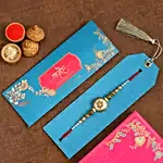 Ethnic Pearl Rakhi