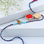 Sneh Blue Designer Krishna Rakhi