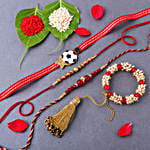 Sneh Exquisite Family Rakhi Set