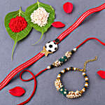 Sneh Kids Football & Fancy Rakhi Set