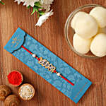 American Diamond English Veera Rakhi And Rasgulla