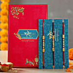 Pearl And Mauli Designer Rakhis Set Of 3