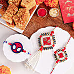 Family Bonds Rakhi set N Milk Cake Delight