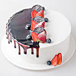 Delicious Cream Fruit Cake