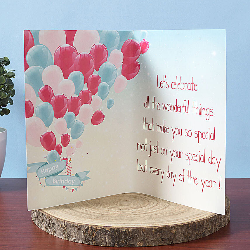 Personalised Happy Birthday Greeting Card