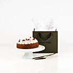 Golden Vanilla Cake with Raspberry Meringue