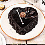Heart Chocolate Cake 1kg