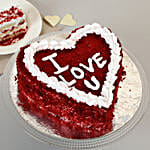 I Love You Cake