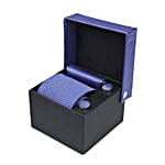 exclusive blue necktie set
