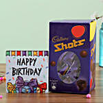 Chocolate and Birthday Greeting Combo Online