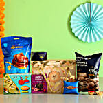 Red Golden Rakhi Premium FNP Box