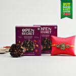 Free Open Secret Cookies With Kundan Rakhi