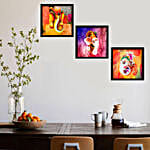 Lord ganesha art Framed Wall