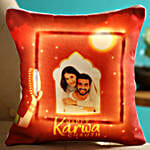 led photo cushion for karwa chauth