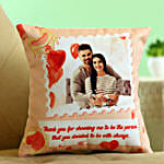 personalised cushion for karwa chauth