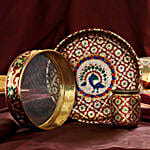 Meenakari Karwa Chauth Thali Set