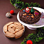 christmas plum cake with cheese biscotti