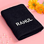 personalised cotton towel