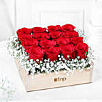 wooden flowers arrangement online