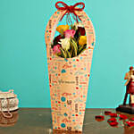 Mixed Roses In FNP Love Sleeve