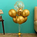 Golden Anniversary Balloon Bouquet