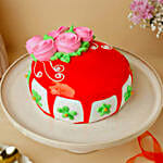 Roses On Top Chocolicious Cake