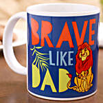 Disney Brave Like Dad Printed Mug