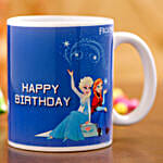 Disney Frozen Birthday Greetings Mug