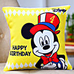 Disney Mickey Mouse Birthday Cushion