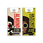 Diabetic Chef Nutty Dark Chocolates Pack of 2
