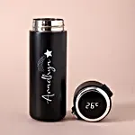 Personalised Tumbler With Temperature Display