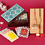 Sneh Meenakari Bhaiya Bhabhi Rakhi Set Octavious Tea