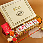 Sneh Beads Mauli Rakhi and Gulab Kaju Roll