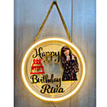 Personalised Happy Birthday LED Wall Hanging