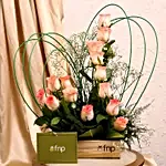 Charming Love Roses Arrangement