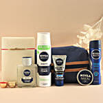 Sneh Bhai Rakhi N Nivea Mens Shaving Kit