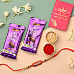 Capsule Rakhi & Chocolates- Hand Delivery