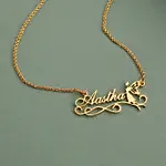 Personalised Angel Name Necklace