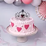 Princess Theme Strawberry Cake