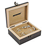 Mustache Cufflinks With Lapel N Tie Pins